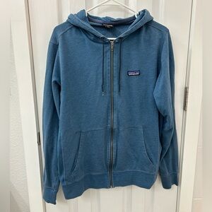 Patagonia Men’s Blue Zip-Up Hoodie